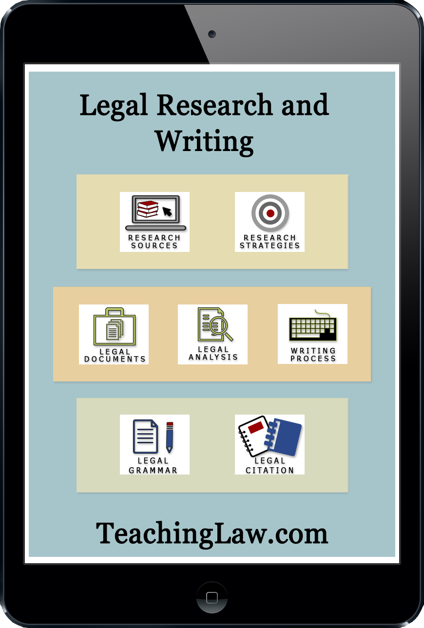 Legal Research & Writing